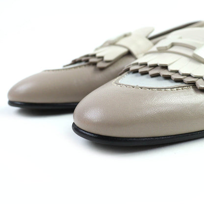 エルメス H ロゴ レザー ローファー