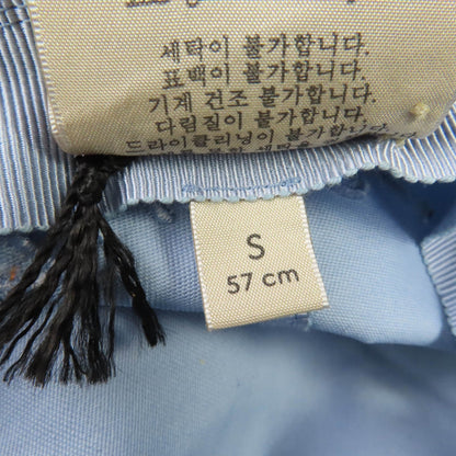 グッチ 刺繍ロゴ コットン バケットハット