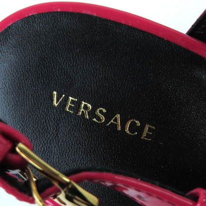 ヴェルサーチ パテント レザー パンプス