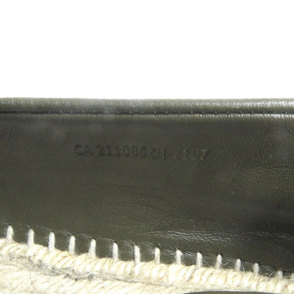 エルメス モカシン トリップH レザー エスパドリーユ