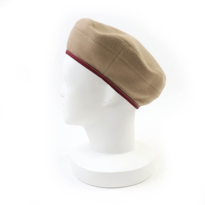 エルメス サントレノ シリーズ メタル カシミア ベレー帽
