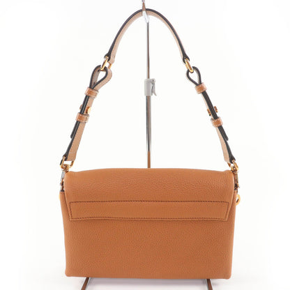 トッズ Timeless Mini Flap Bag レザー ショルダーバッグ