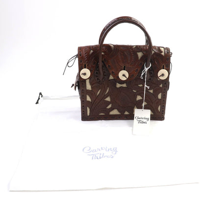 GRACE CONTINENTAL カットワーク マエストラ S ハンドバッグ