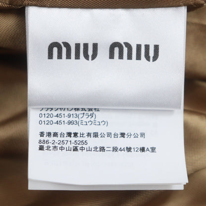 ミュウミュウ コットン ブルゾン