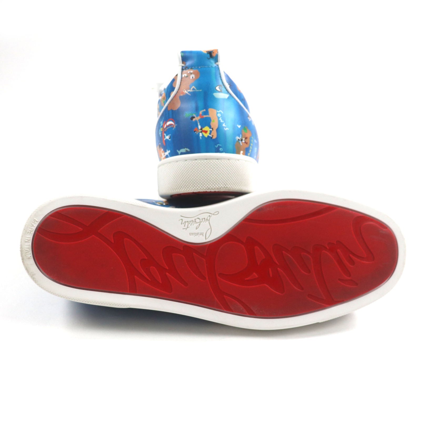 クリスチャンルブタン ルイス ジュニア レザー スニーカー