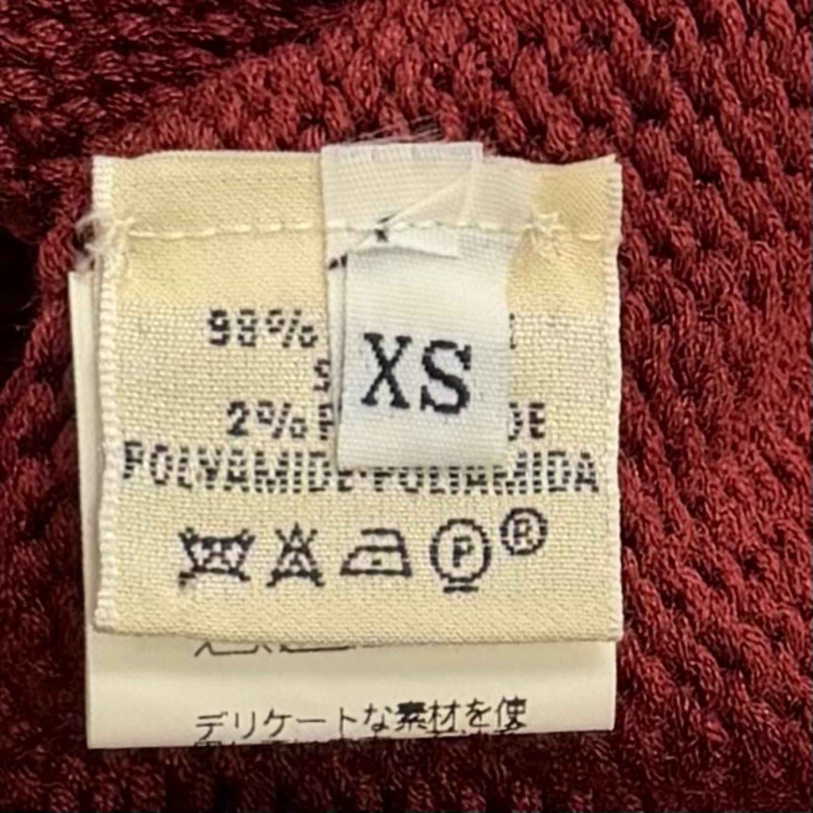 エルメス シルクニットトップス