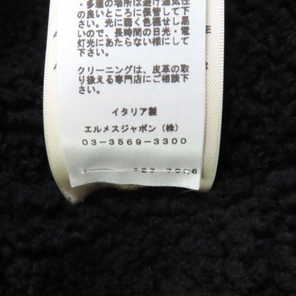 エルメス ラム ファー シアリング ジャケット