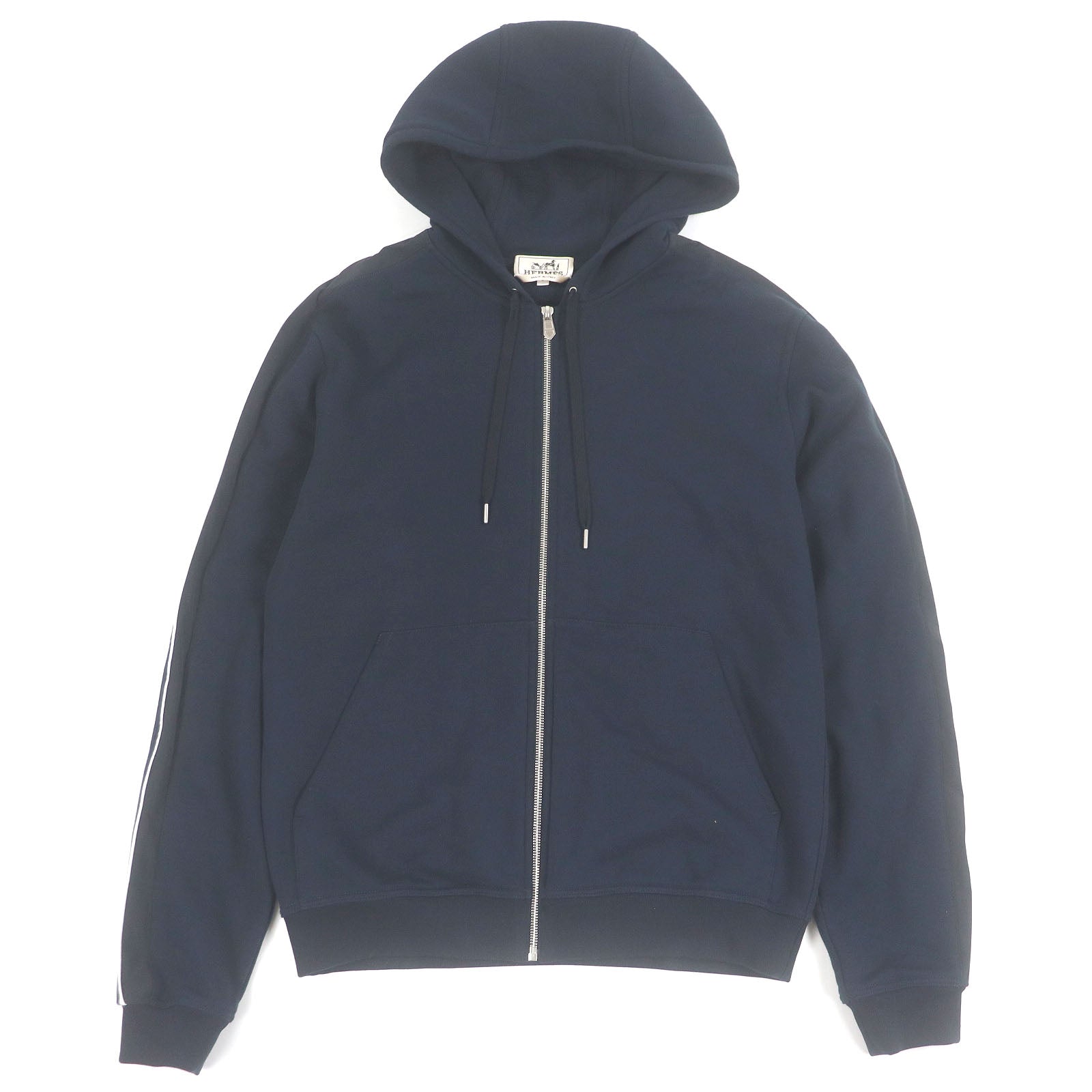 エルメス ラン H サイド ライン コットン フーディー