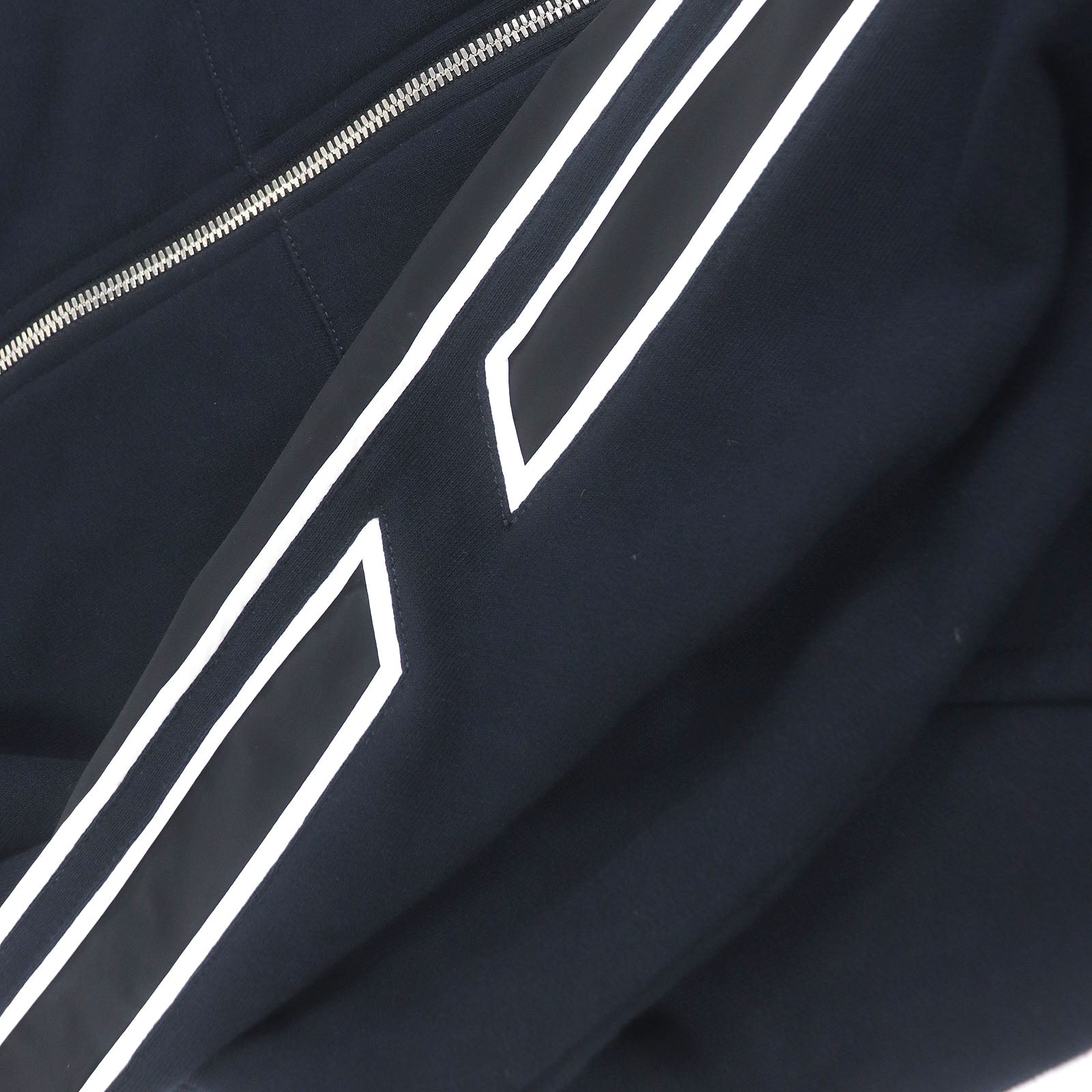 エルメス ラン H サイド ライン コットン フーディー