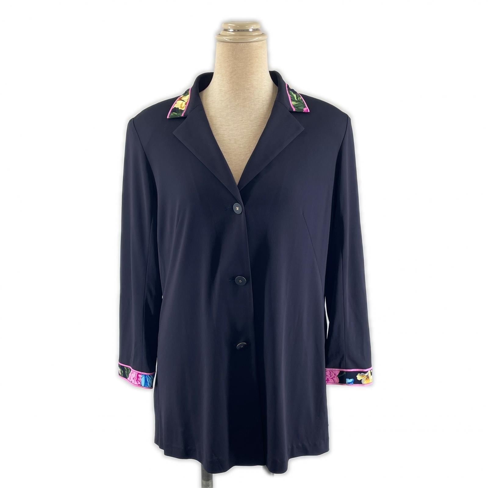 LEONARD FASHION フローラル プリント シャツ ジャケット