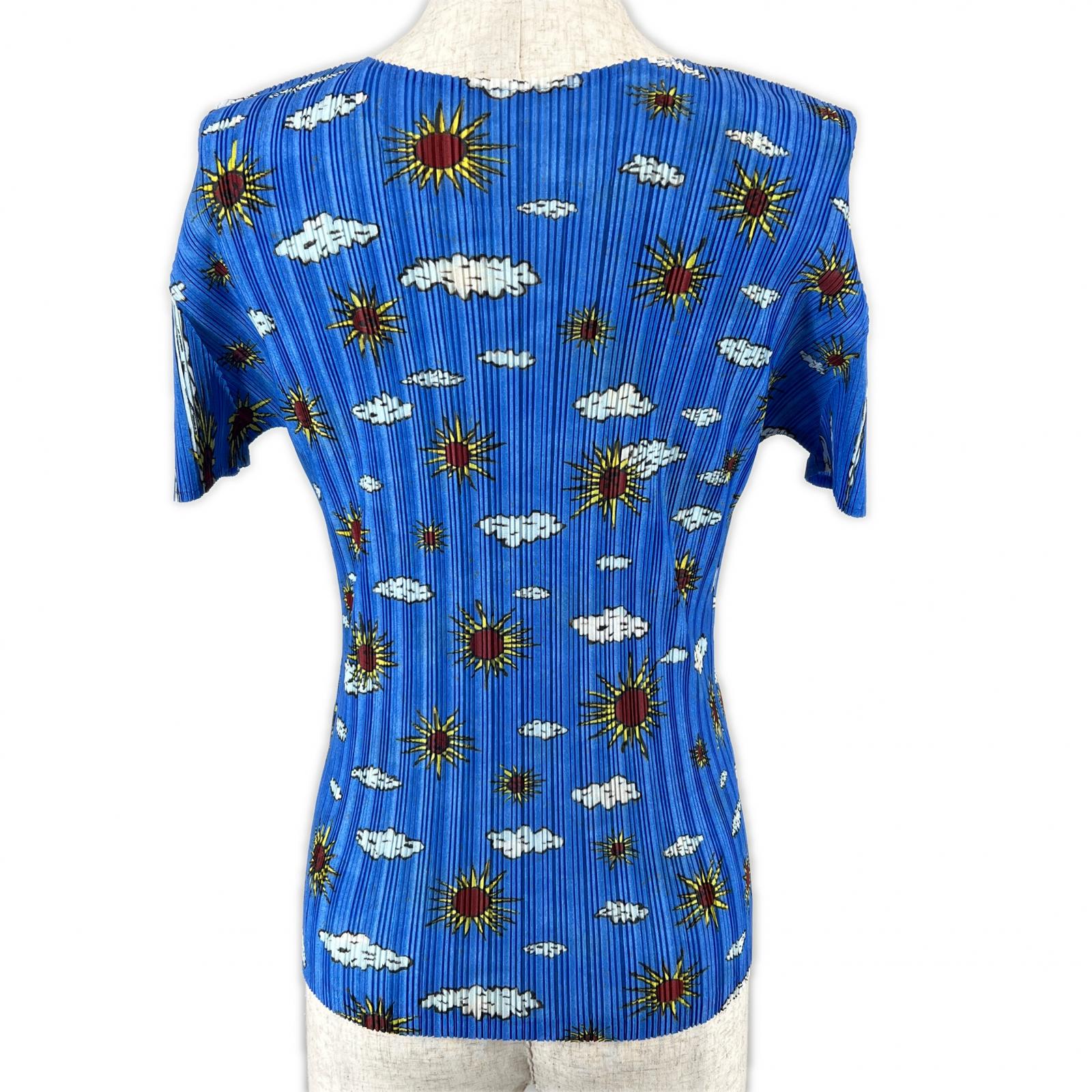 PLEATS PLEASE PP13-FK362 ポリエステル Tシャツ