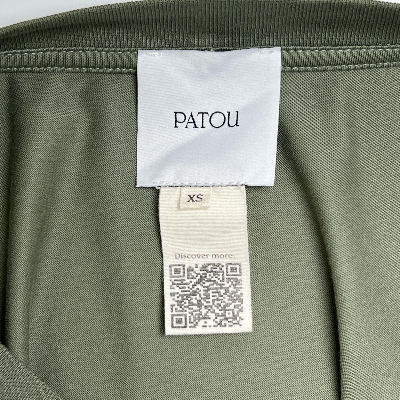 PATOU オーガニック コットン Tシャツ
