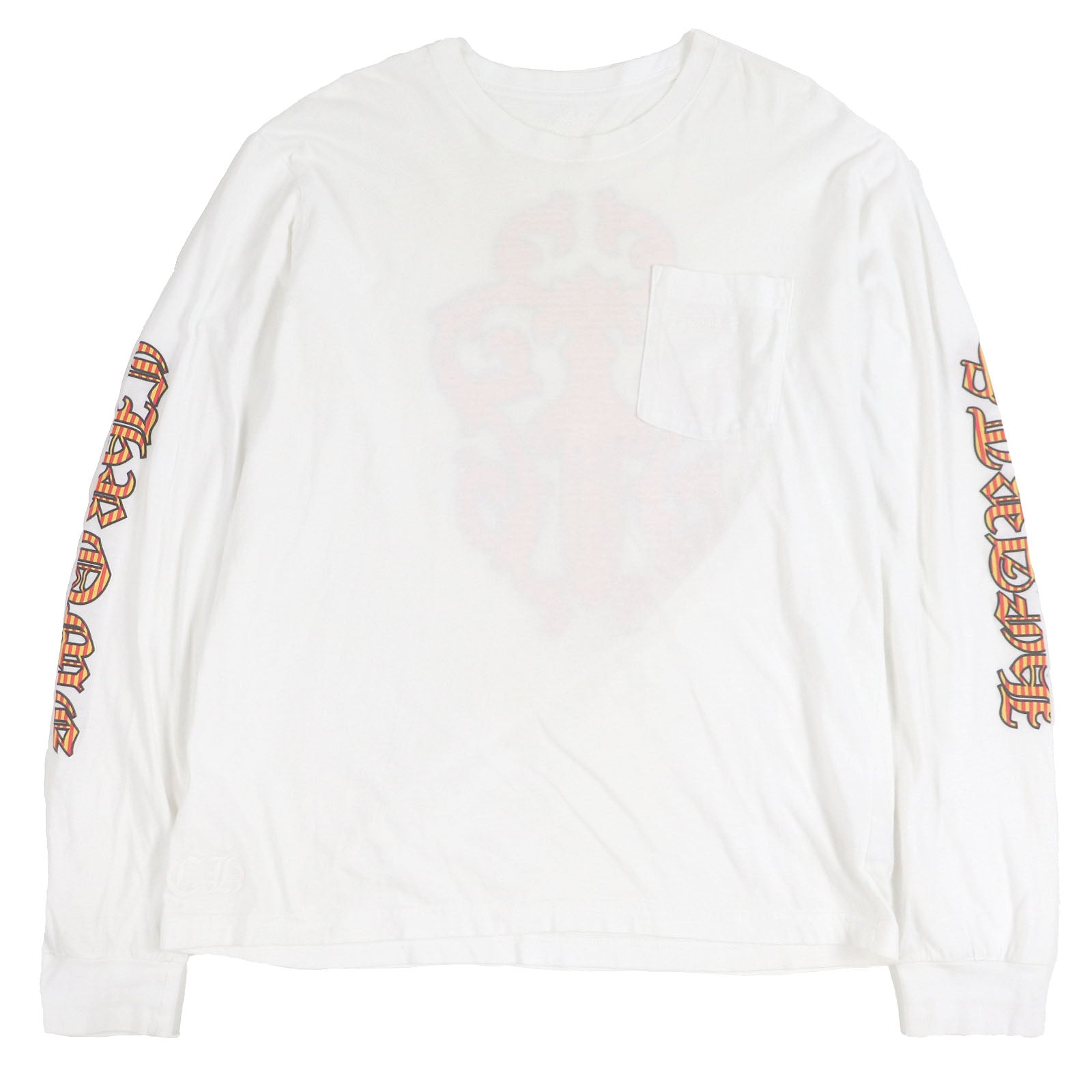 クロムハーツ ヴァイン ダガー プリント 長袖 Tシャツ