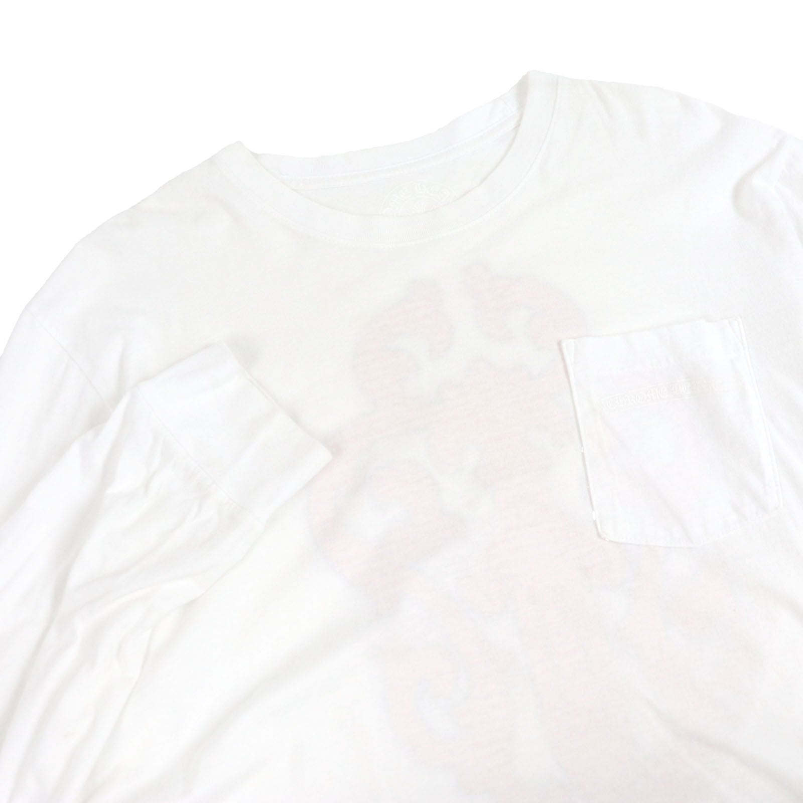 クロムハーツ ヴァイン ダガー プリント 長袖 Tシャツ