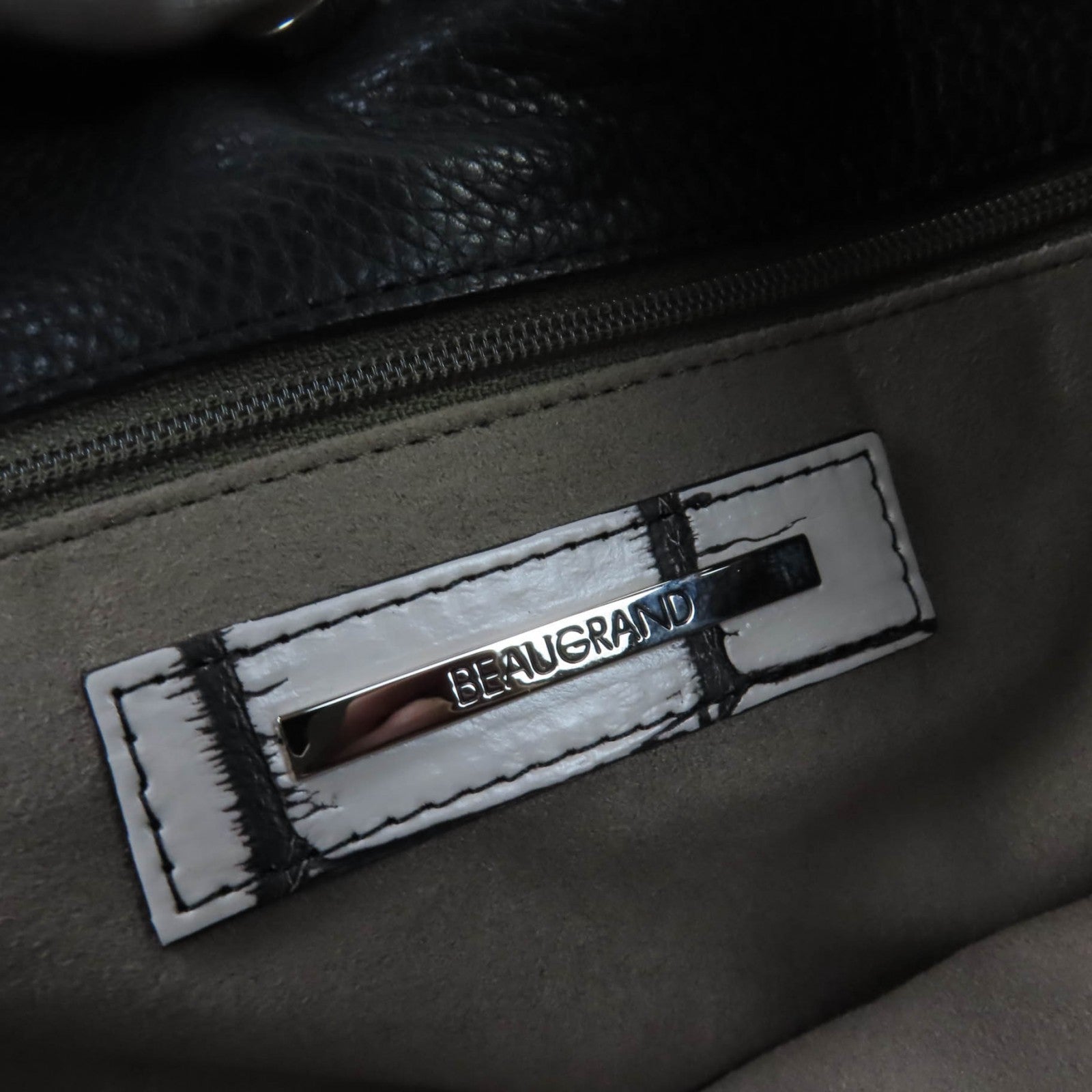 ボーグランド クロコダイル レザー 2WAY ハンドバッグ