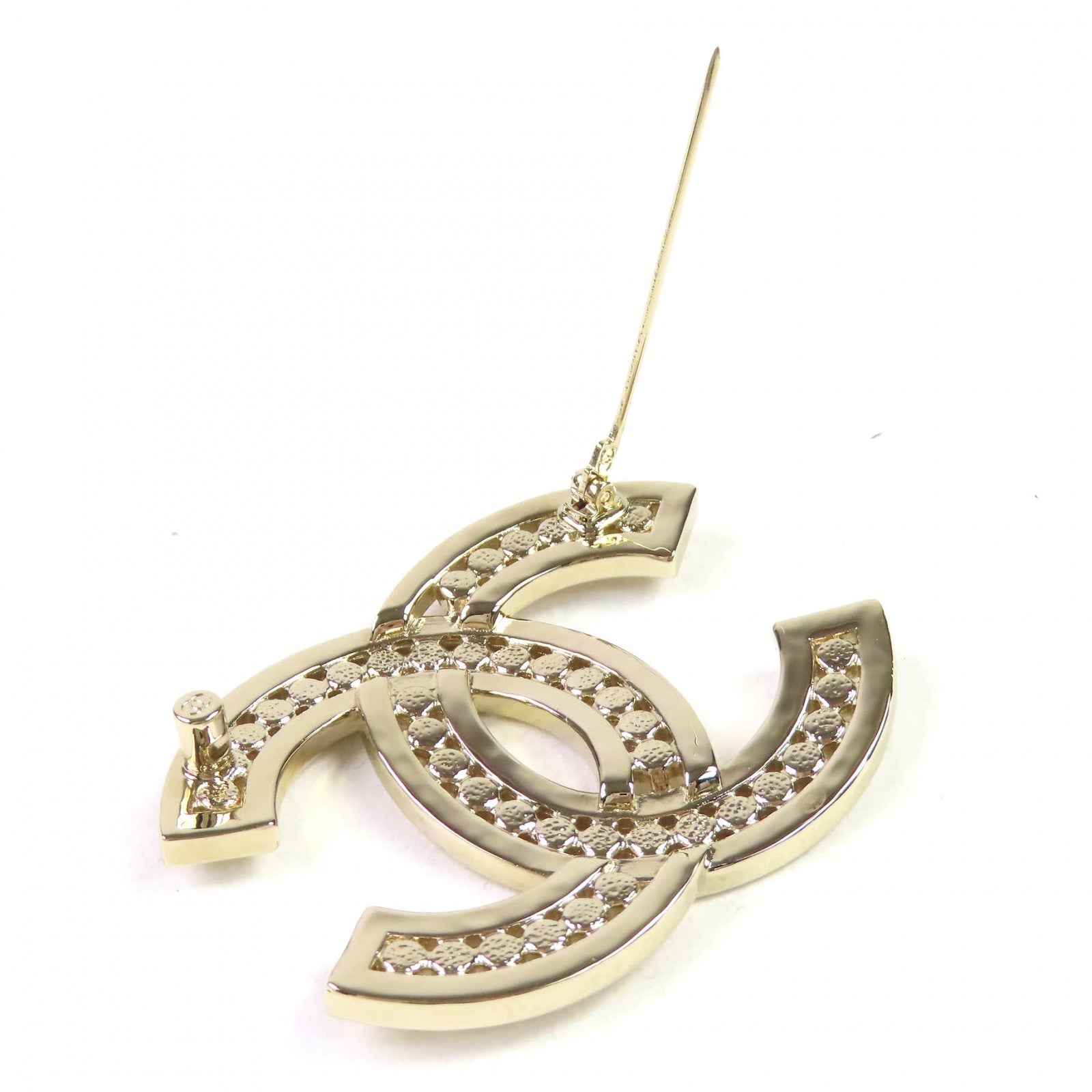 シャネル ココ マーク ブローチ