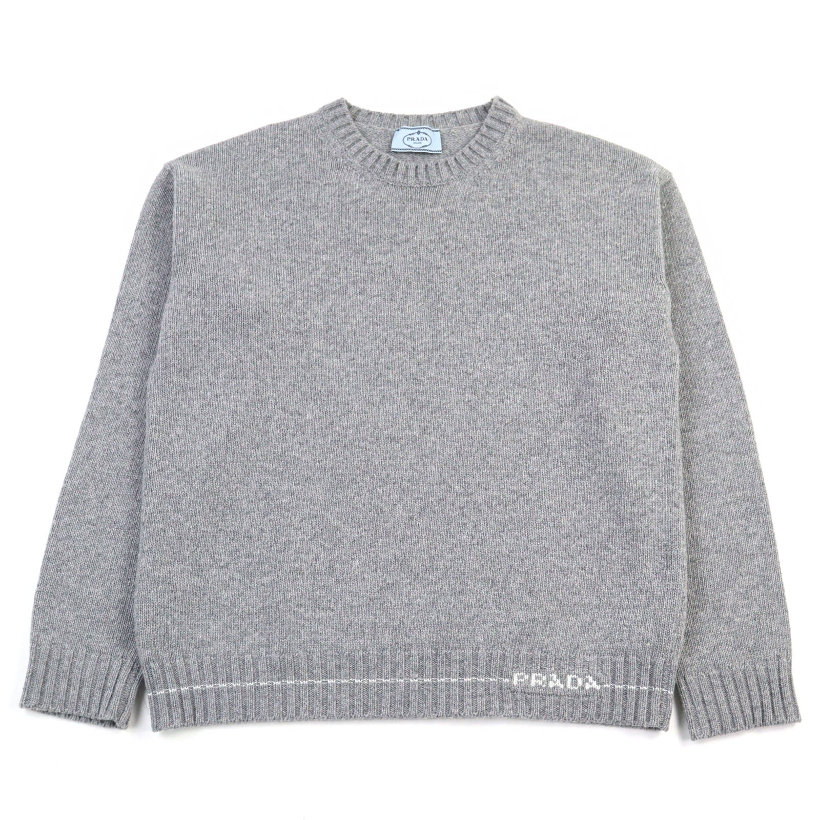 プラダ バージン ウール カシミヤ ニット