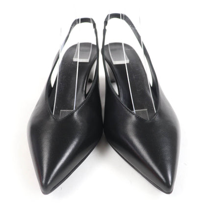 エルメス アンティム 55 レザー パンプス