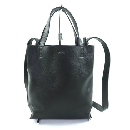 A.P.C. レザーショルダーバッグ