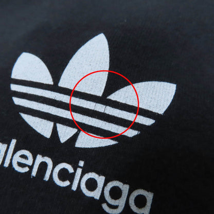 バレンシアガ×adidas コットン ショート スリーブ Tシャツ