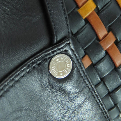 エルメス 37.5 レザー ブーツ