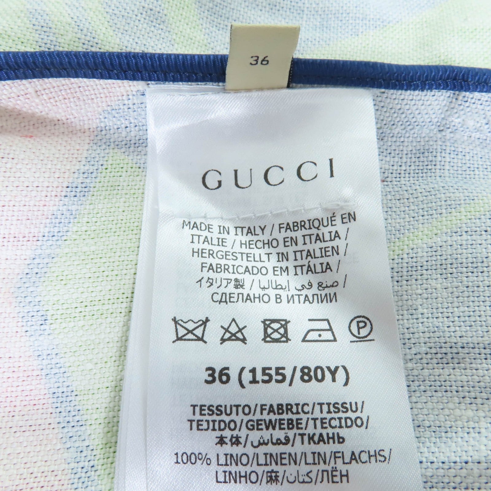 グッチ リネン ジャケット
