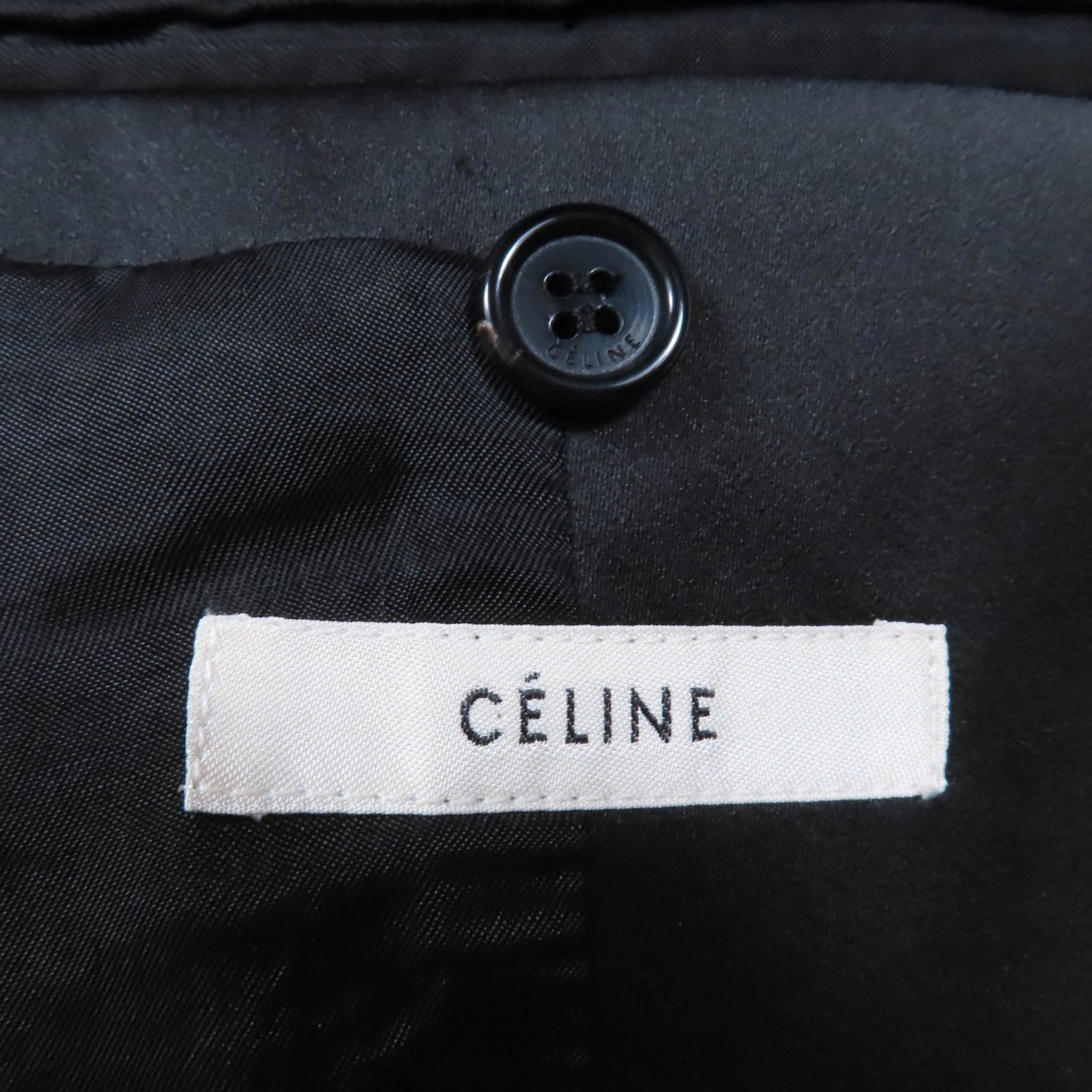 セリーヌ チェスターフィールド ウール コート