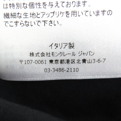 モンクレールジーニアス4 Simone Rocha ロゴパッチ コットン 半袖Tシャツ