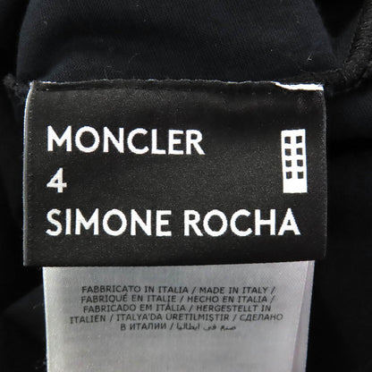 モンクレールジーニアス4 Simone Rocha ロゴパッチ コットン 半袖Tシャツ