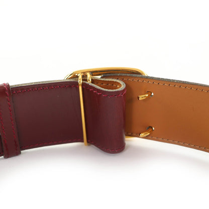 エルメス シェーヌ ダンクル レザー ベルト