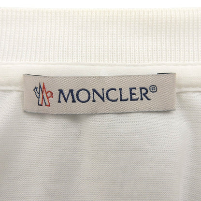 モンクレール 刺繍ロゴ コットン Tシャツ