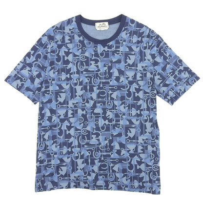 エルメス Horse print コットン Tシャツ