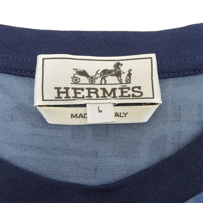 エルメス Horse print コットン Tシャツ