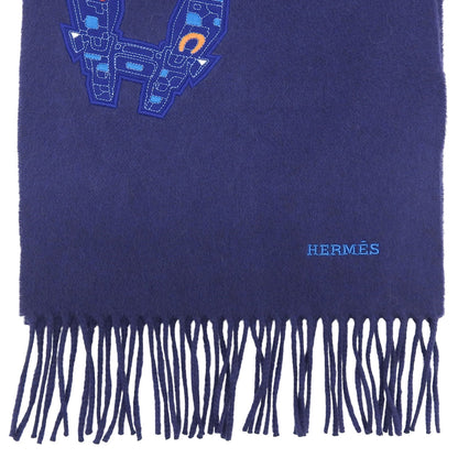 エルメス IMPRIME HERMES ODYSEE カシミヤ スカーフ