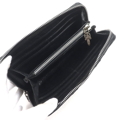 クロムハーツ REG F ZIP レザー長財布
