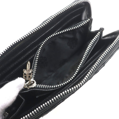 クロムハーツ REG F ZIP レザー長財布
