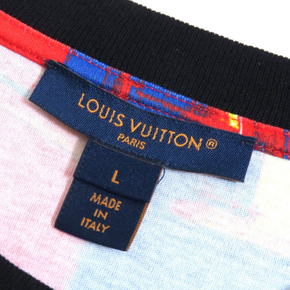 ルイヴィトン シティ プリント LVチェーン Tシャツ