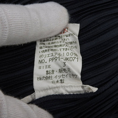 プリーツプリーズ Tシャツ ポリエステル ノースリーブトップス