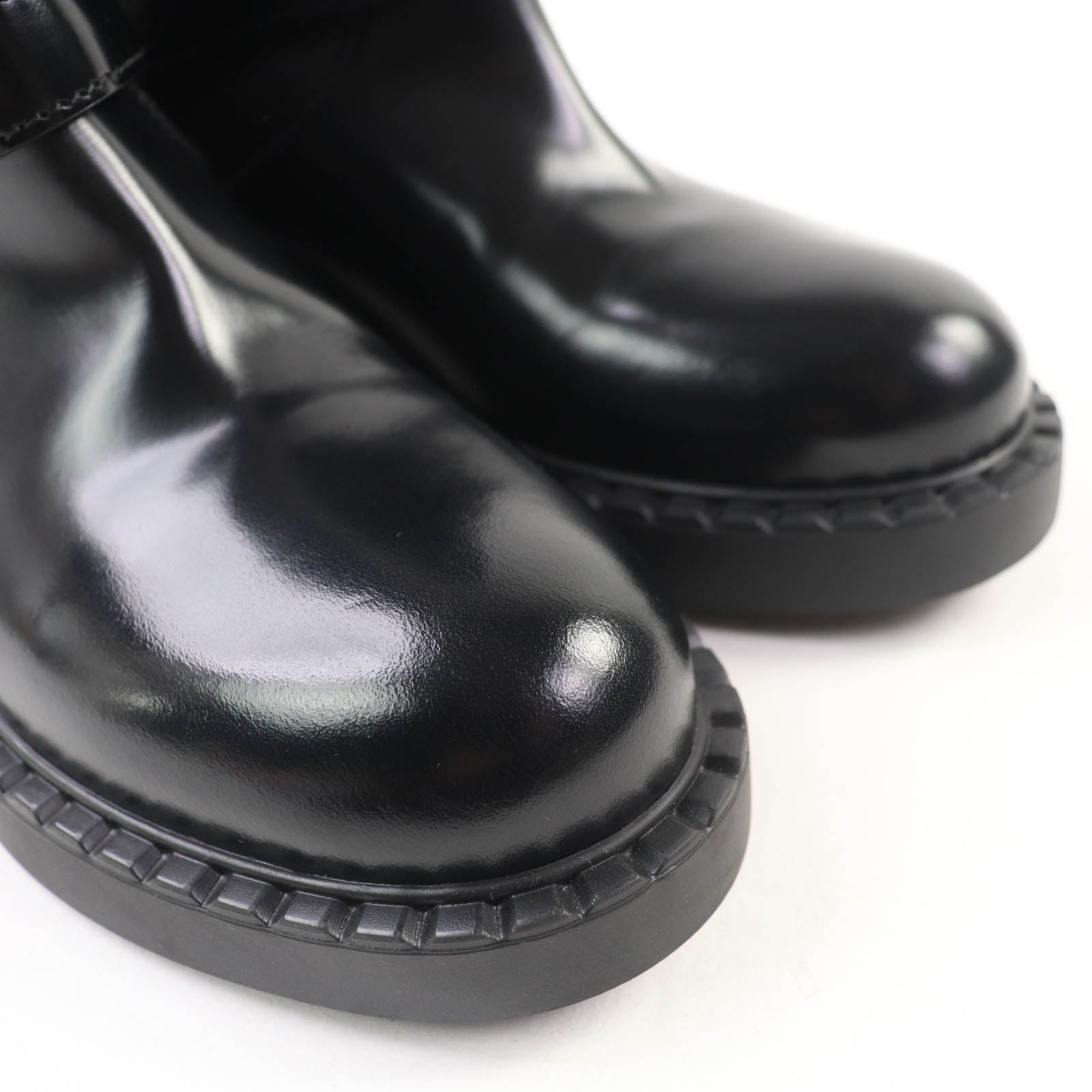 プラダ Re-Nylon レザー ブーツ