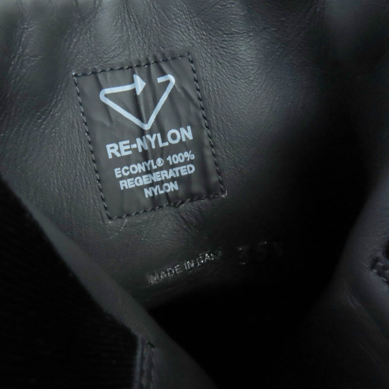 プラダ Re-Nylon レザー ブーツ