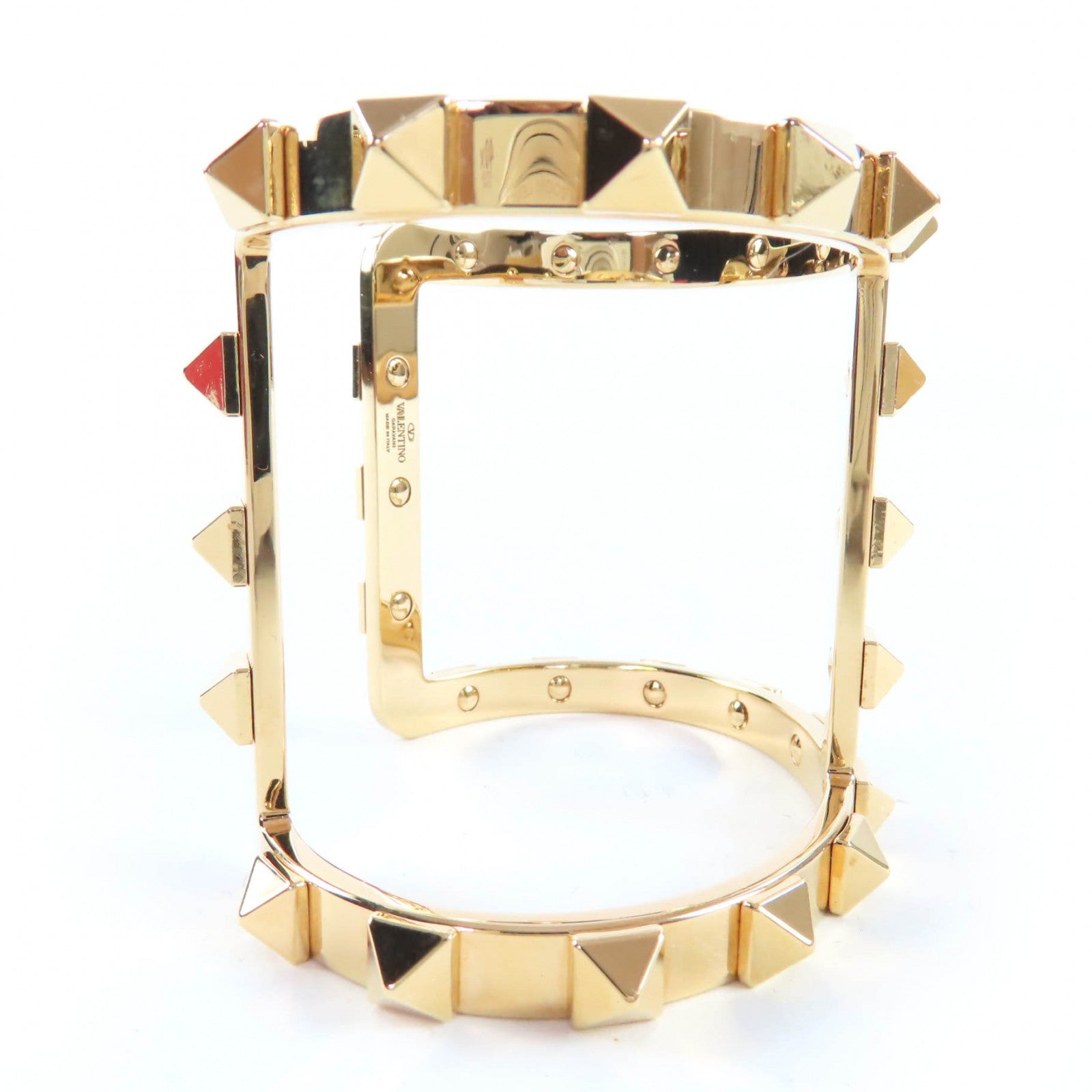 ヴァレンティノ ガラヴァーニ ロックスタッズ ブレスレット
