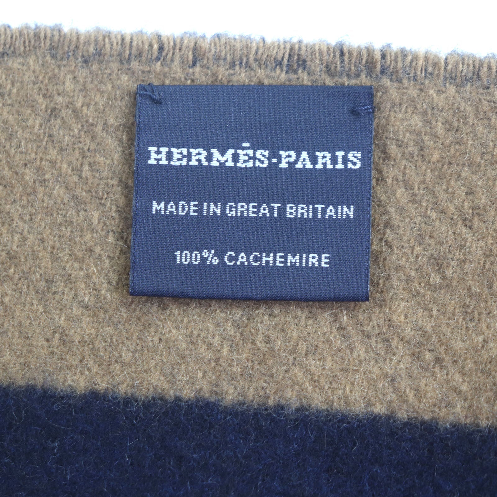 エルメス サングル ア ブックル カシミヤ スカーフ