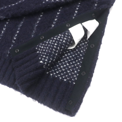 Sacai ジャカード ニット プルオーバー