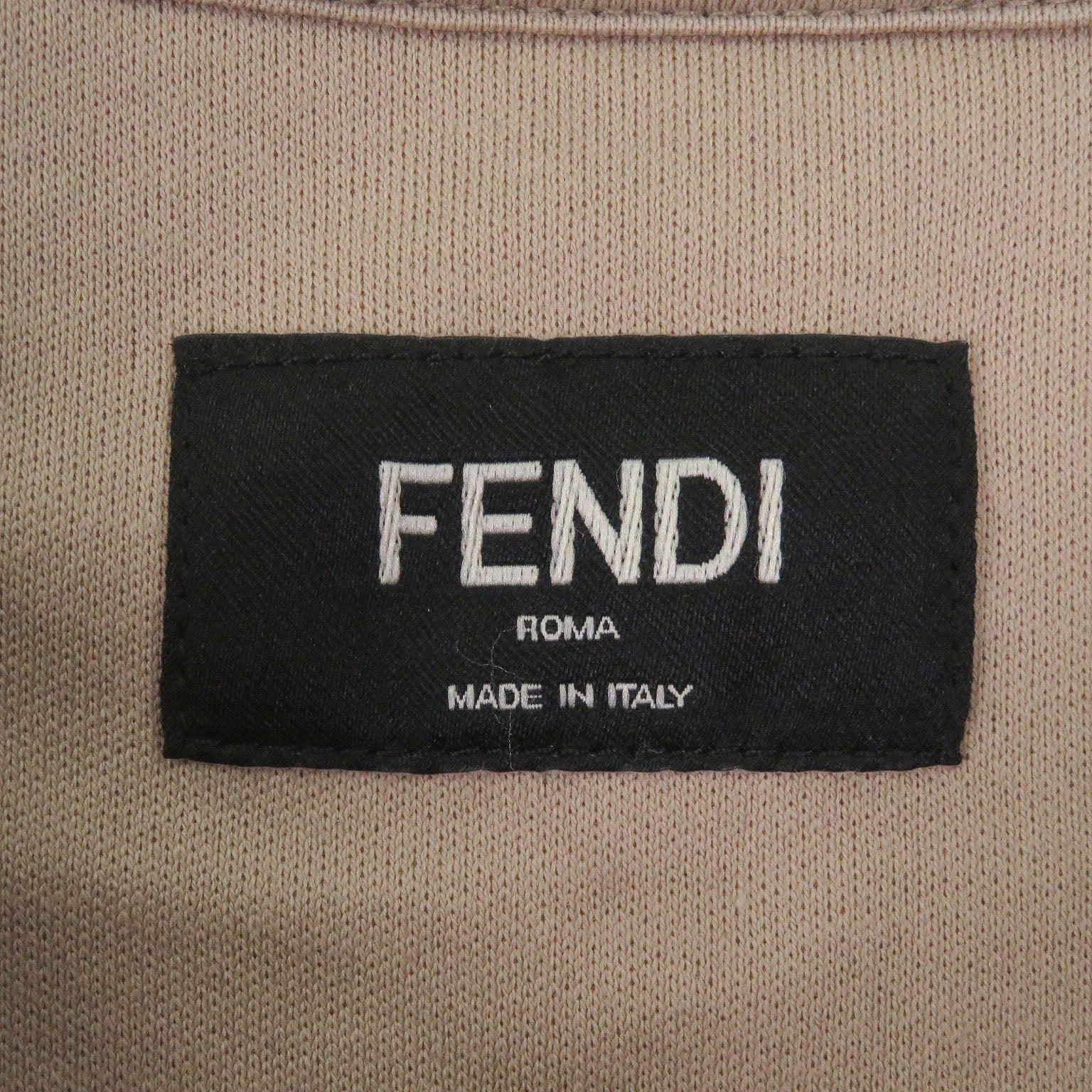 フェンディ FFロゴ メタル コットン Tシャツ