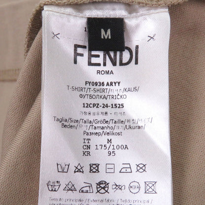 フェンディ FFロゴ メタル コットン Tシャツ
