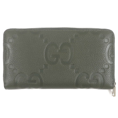 グッチ ジャンボ GG レザー ロング ジップ ウォレット