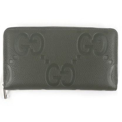 グッチ ジャンボ GG レザー ロング ジップ ウォレット