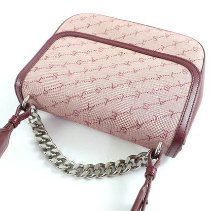 ステラ マッカートニー モノグラム キャンバス ショルダー バッグ