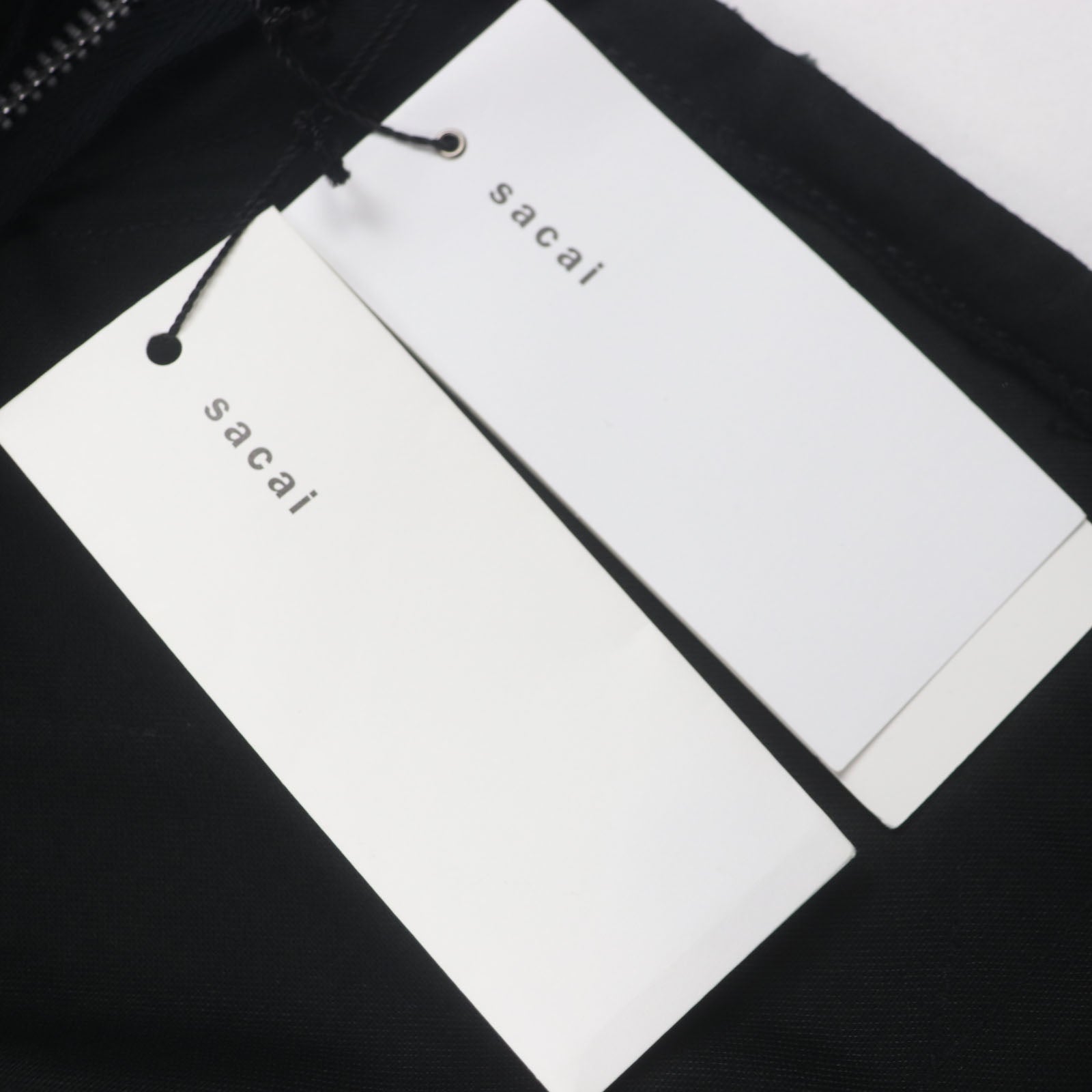 Sacai モールスキン 刺繍 ジャケット