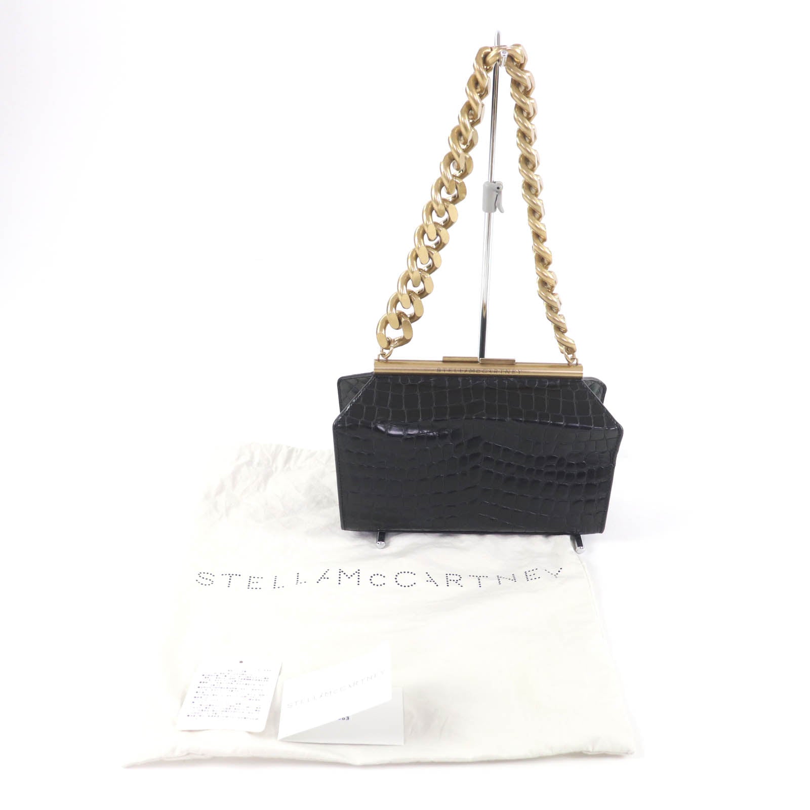 ステラ マッカートニー アセテート ショルダー バッグ